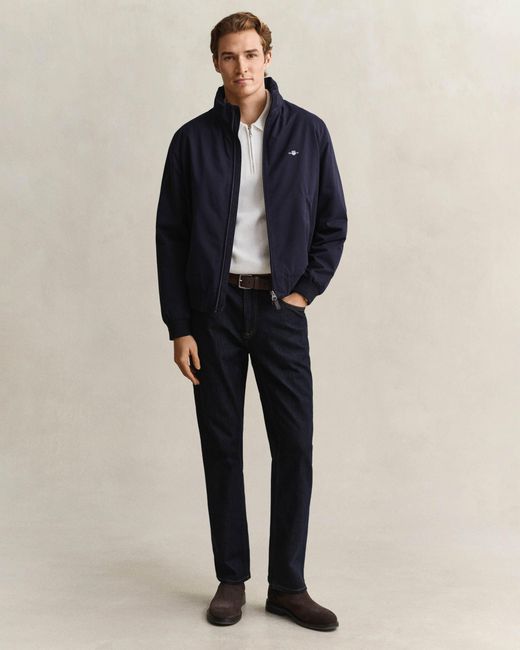 Gant Blue Classic Regular Fit Jeans for men