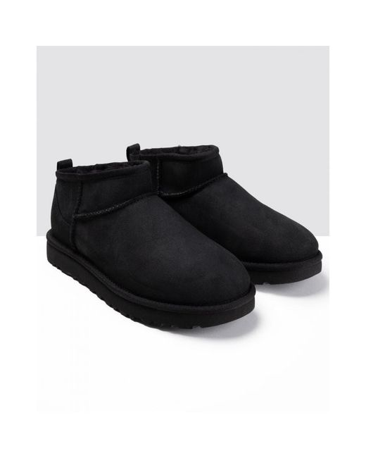 Ugg Black Classic Ultra Mini Boot
