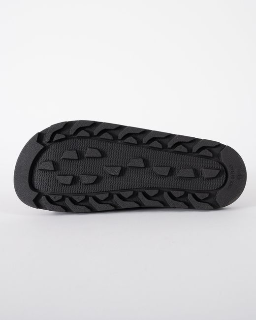 HUGO Black Evander Faux-Suede Lides With Logo Detailing for men