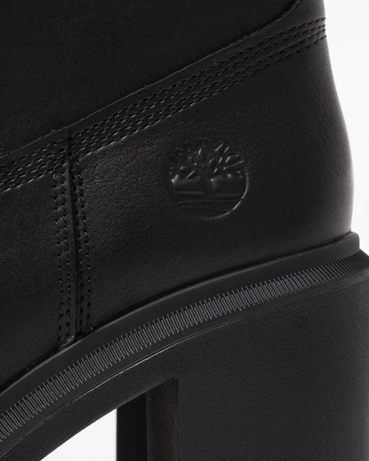 Timberland Black Allington Heights Mid Zip Up Boots
