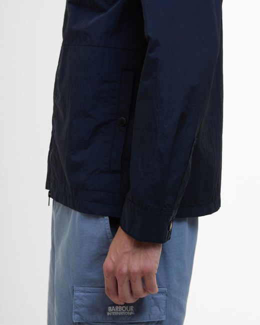 Barbour Blue Inline Overshirt for men