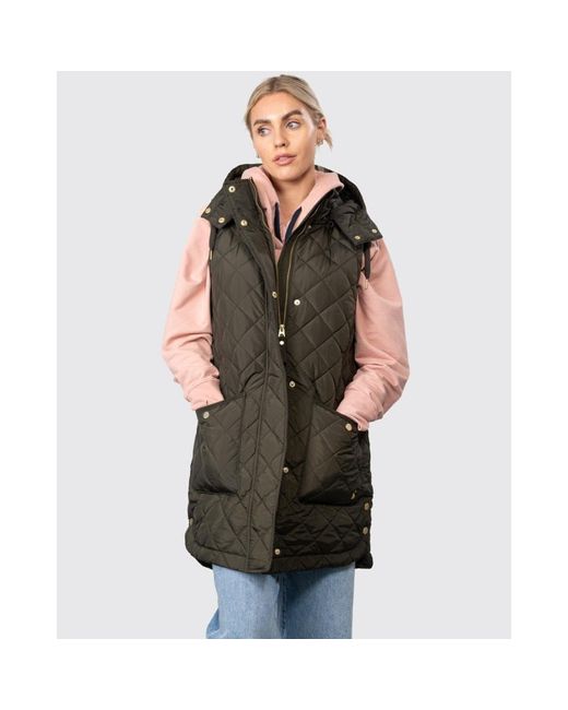 Joules Black Chatham Quilted Gilet