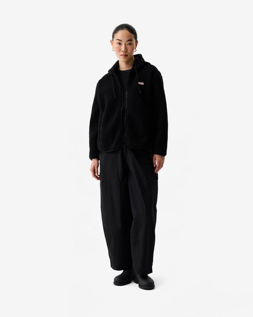 Hunter Black Bonelle Borg Fleece Jacket