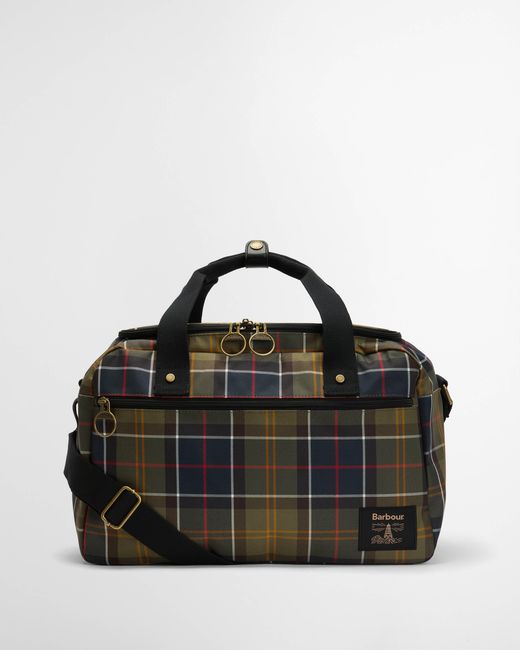 Barbour Blue Torridon Tartan Flight Bag