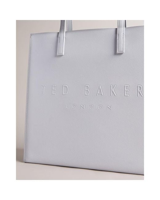 Ted Baker Crosshatch Large Icon Bag - Black