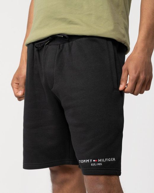 Tommy Hilfiger Blue Small Tommy Logo Sweat Shorts for men