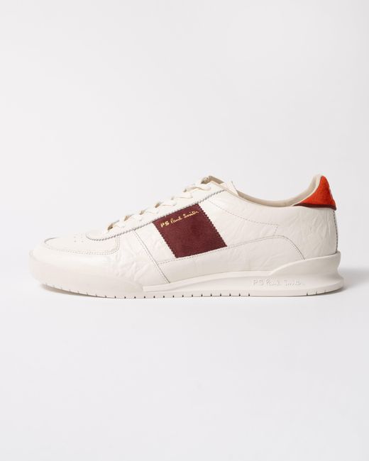 Paul Smith Natural Ps Rye Leather Trainers for men