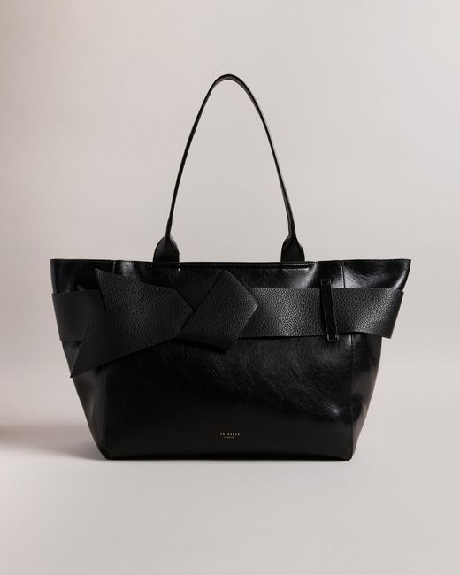 Ted Baker Black Jimma Large Tote Bag Colour: Jet