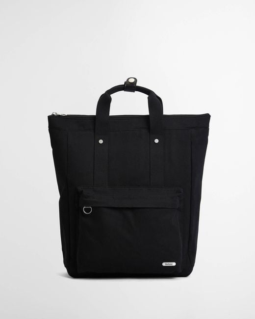 Barbour Black Olivia Backpack