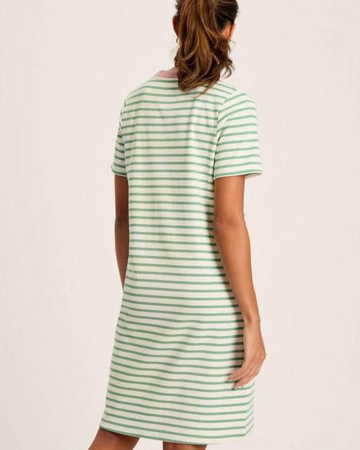 Joules Green Eden Jersey T-shirt Dress