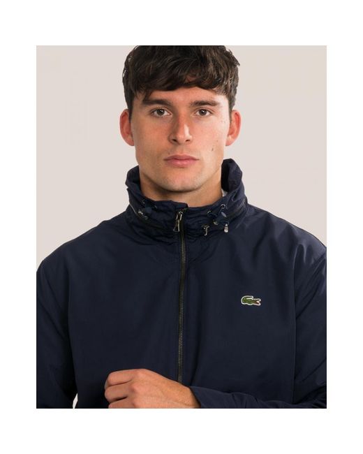 Lacoste Jacket in Blue for Men | Lyst