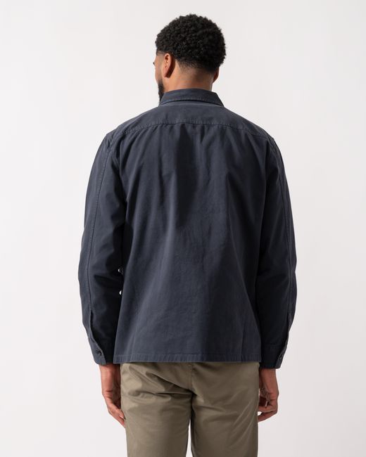 Boss Blue Lovel Zip Overshirt for men