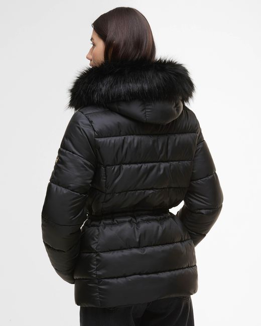Barbour Black Cher Puffer Jacket
