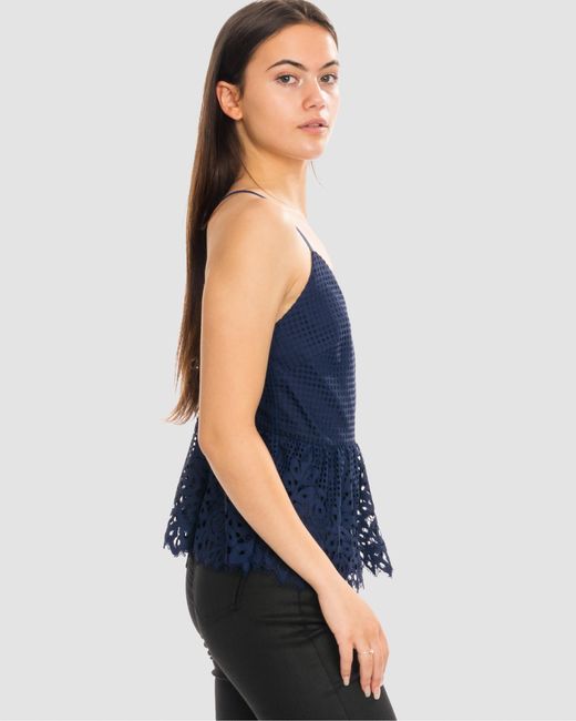 Tommy Hilfiger Blue Oc Helena Top Ss Ww0Ww25434716
