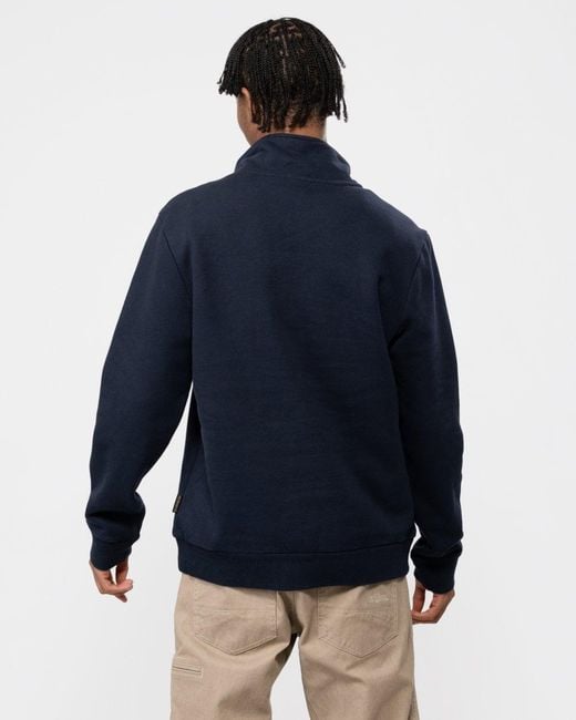 Napapijri flag pocket half zip sweatshirt hot sale
