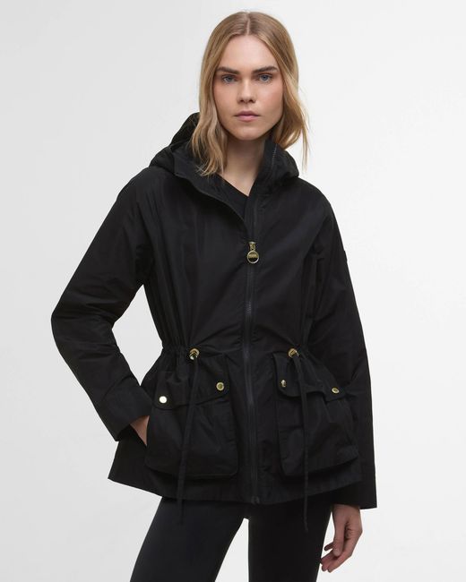 Barbour Black Piper Showerproof Jacket