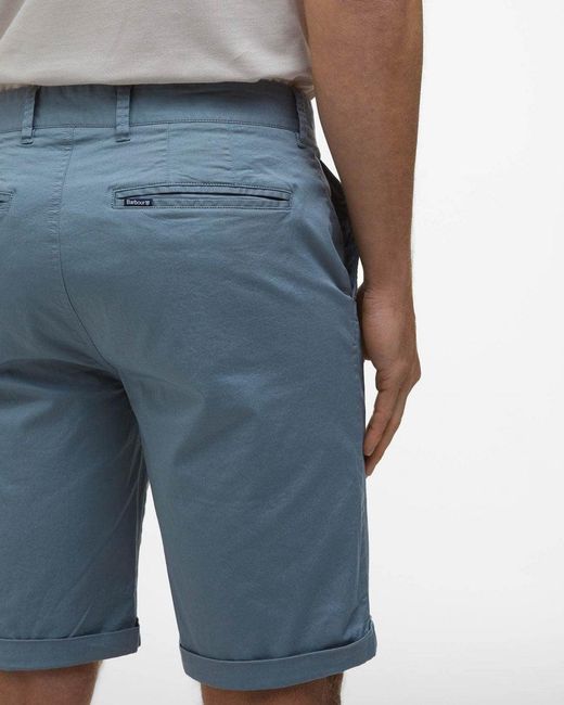 Barbour Blue Smart Chino Shorts for men