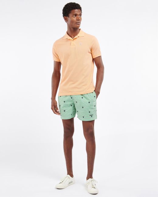 Barbour Blue Sports Polo Shirt for men