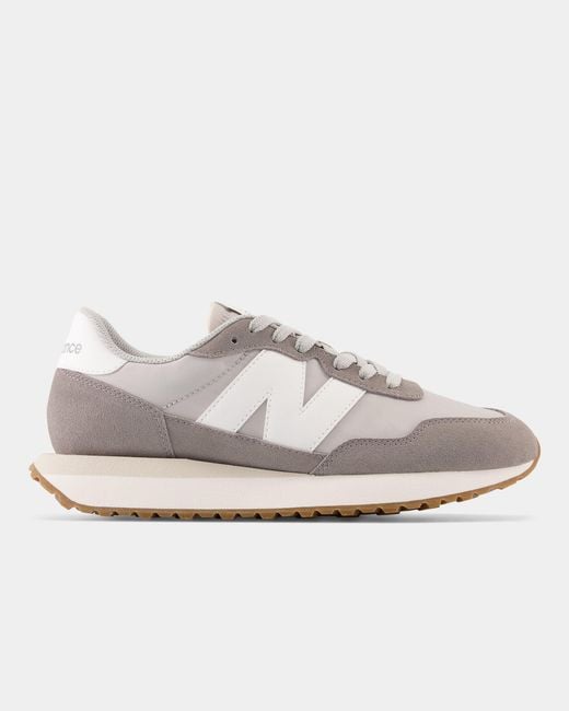 New Balance White Trainers