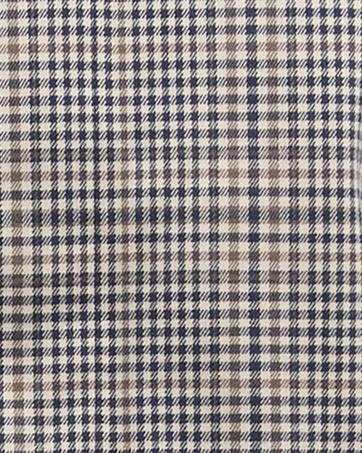 Barbour Gray Check Rokig Waterproof Mac for men