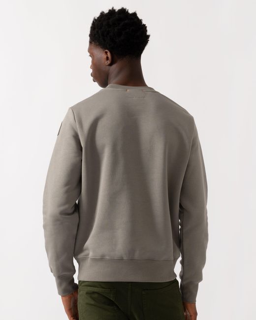 Parajumpers Gray K2 Crew Neck Sweatshirt for men