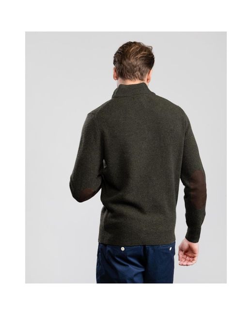 men's barbour ayton waterproof half zip sweater