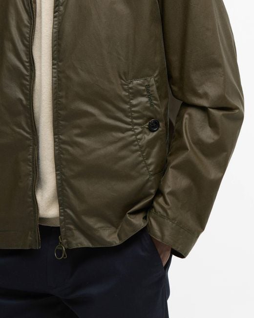Barbour Green Tyneside Wax Jacket for men