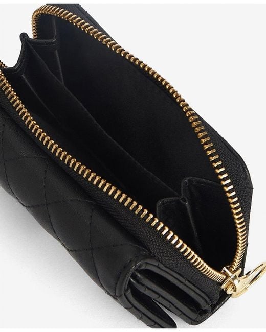 Barbour Gray Aurora Tri-Fold Purse