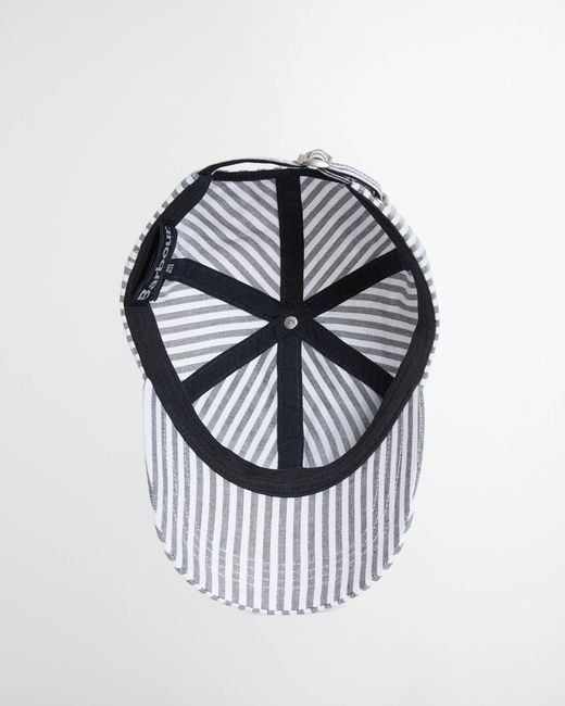 Barbour White Cresswell Cap for men