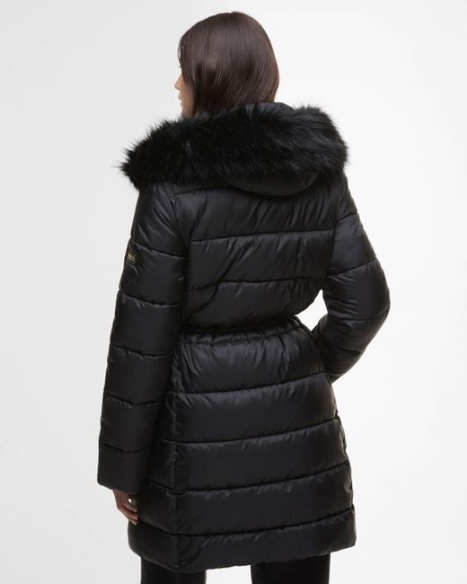 Barbour Black Anastasia Puffer Jacket