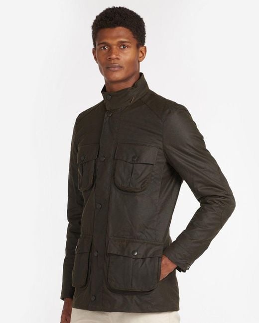 Barbour Brown Corbridge Wax Jacket for men