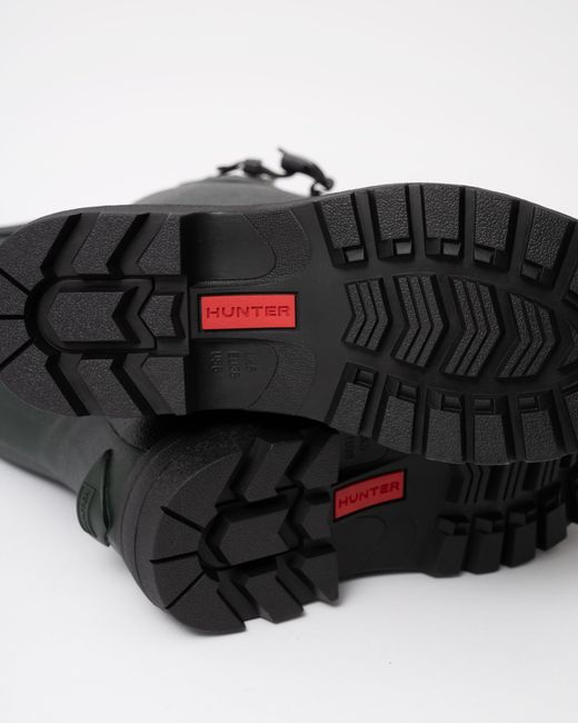 Hunter Black Balmoral Mkii Side Adjustable Boot