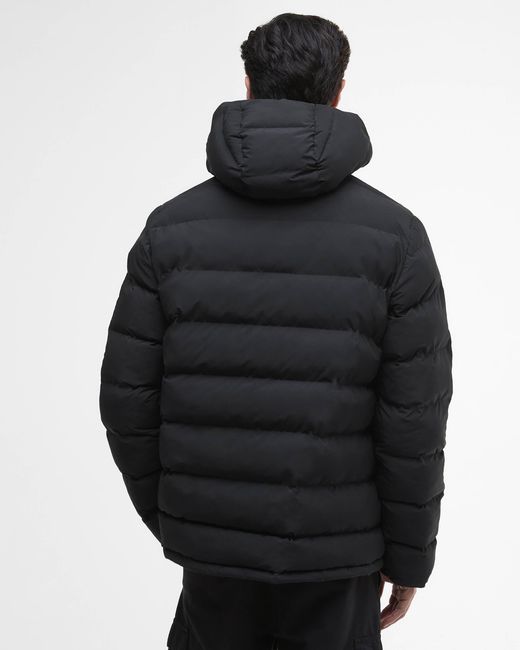 Barbour Black Daleson Puffer Jacket for men