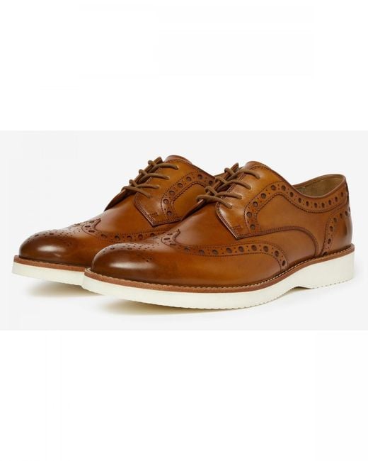 Oliver Sweeney Brown Baberton Derby Shoes for men