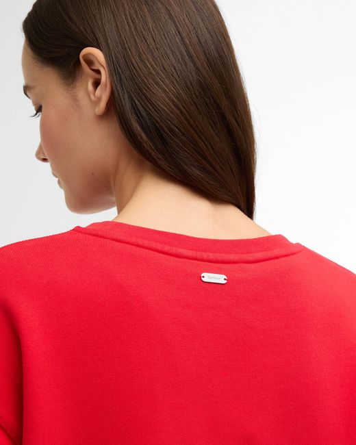 Barbour Red Sweatshirts