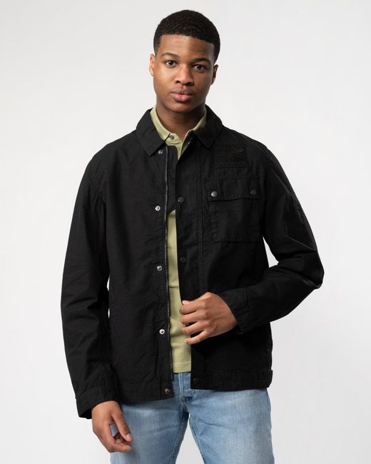 Barbour Black Workers Casual Jacket for men