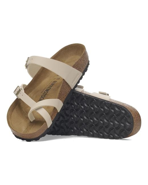 Birkenstock Brown Mayari Birko Flor Sandals