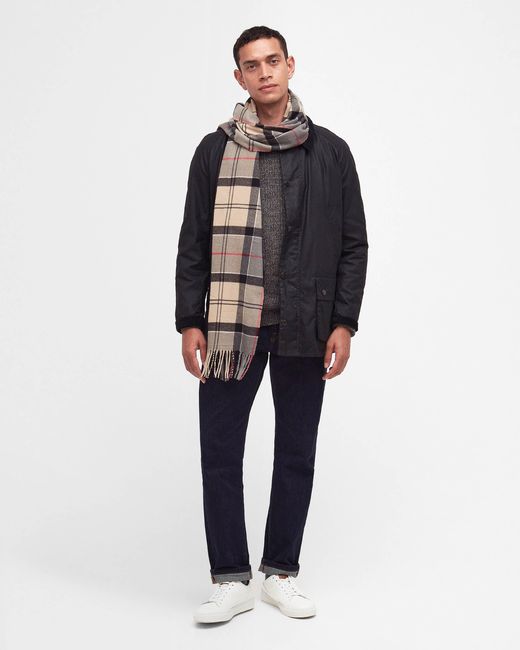Barbour White Galingale Scarf