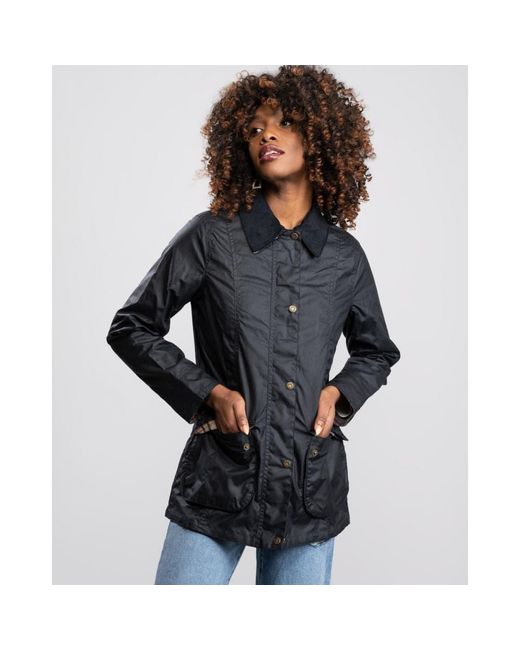 Barbour Fiddich Wax Jacket in Navy/dr (Blue) - Save 46% | Lyst Canada