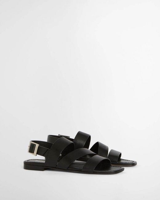 Barbour White Penelope Sandals