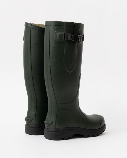 Hunter Black Balmoral Mkii Side Adjustable Boot