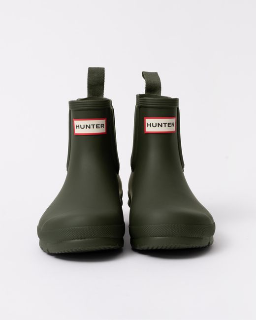 Hunter Green Original Chelsea Boots
