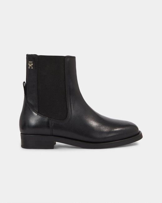 Tommy Hilfiger Black Elevated Essential Thermo Boots