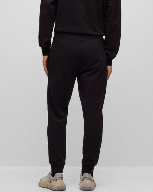HUGO Black Dutschi Cuffed Hem Joggers Nos Size: L for men