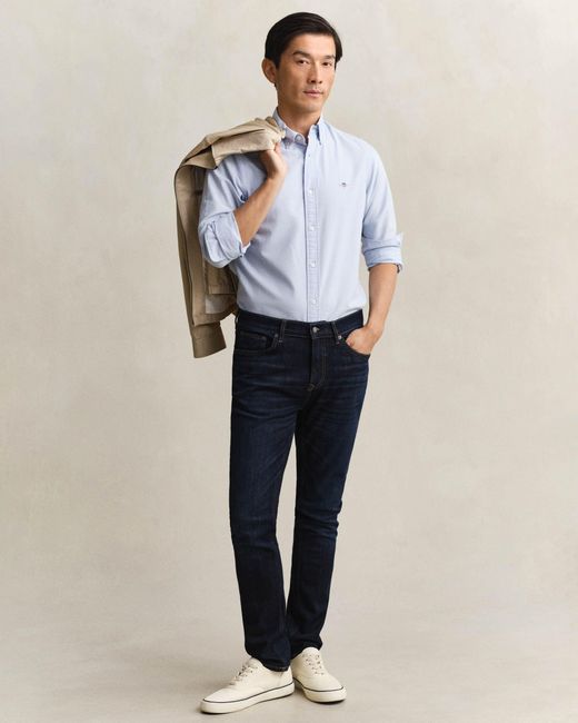 Gant Blue Slim Fit Jeans for men