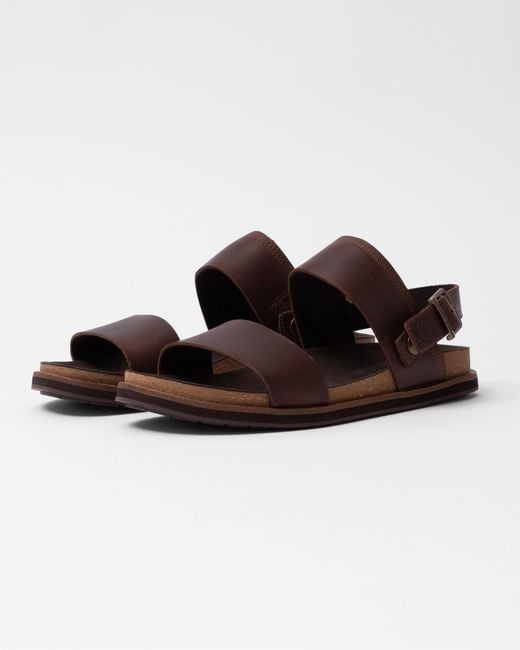 Timberland Brown Amalfi Vibes 2 Strap Sandals for men