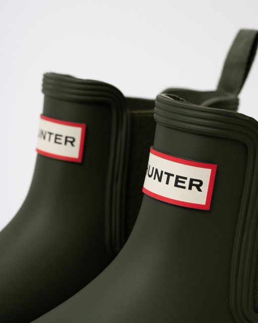 Hunter Green Original Chelsea Boots