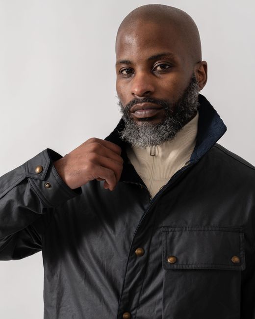 Belstaff Black Ground Jacket for men