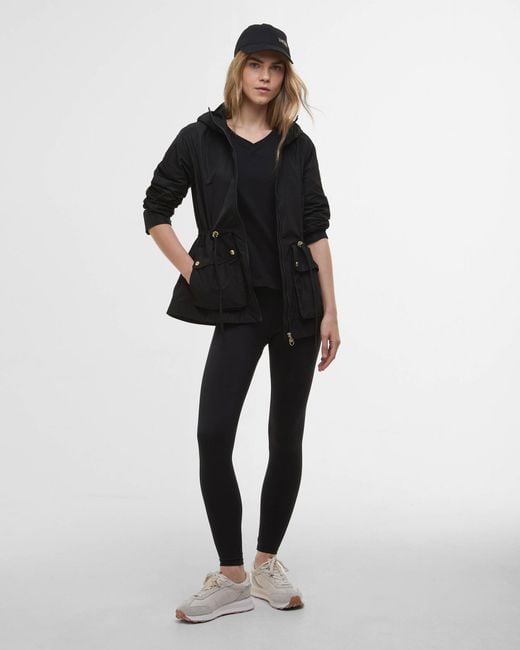 Barbour Black Piper Showerproof Jacket