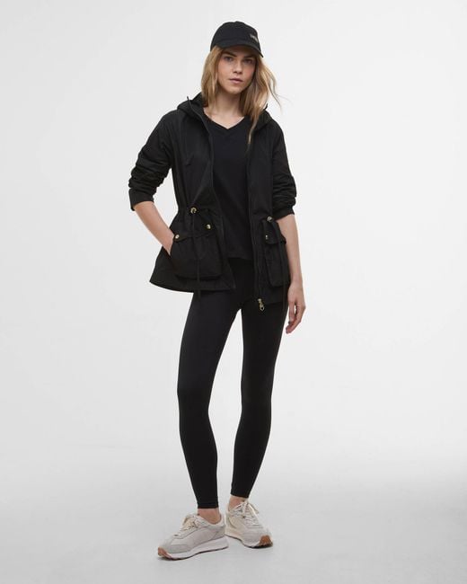 Barbour Black Piper Showerproof Jacket